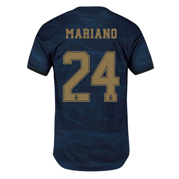 Camiseta Real Madrid NO.24 Mariano Segunda equipo 2019-20 Azul